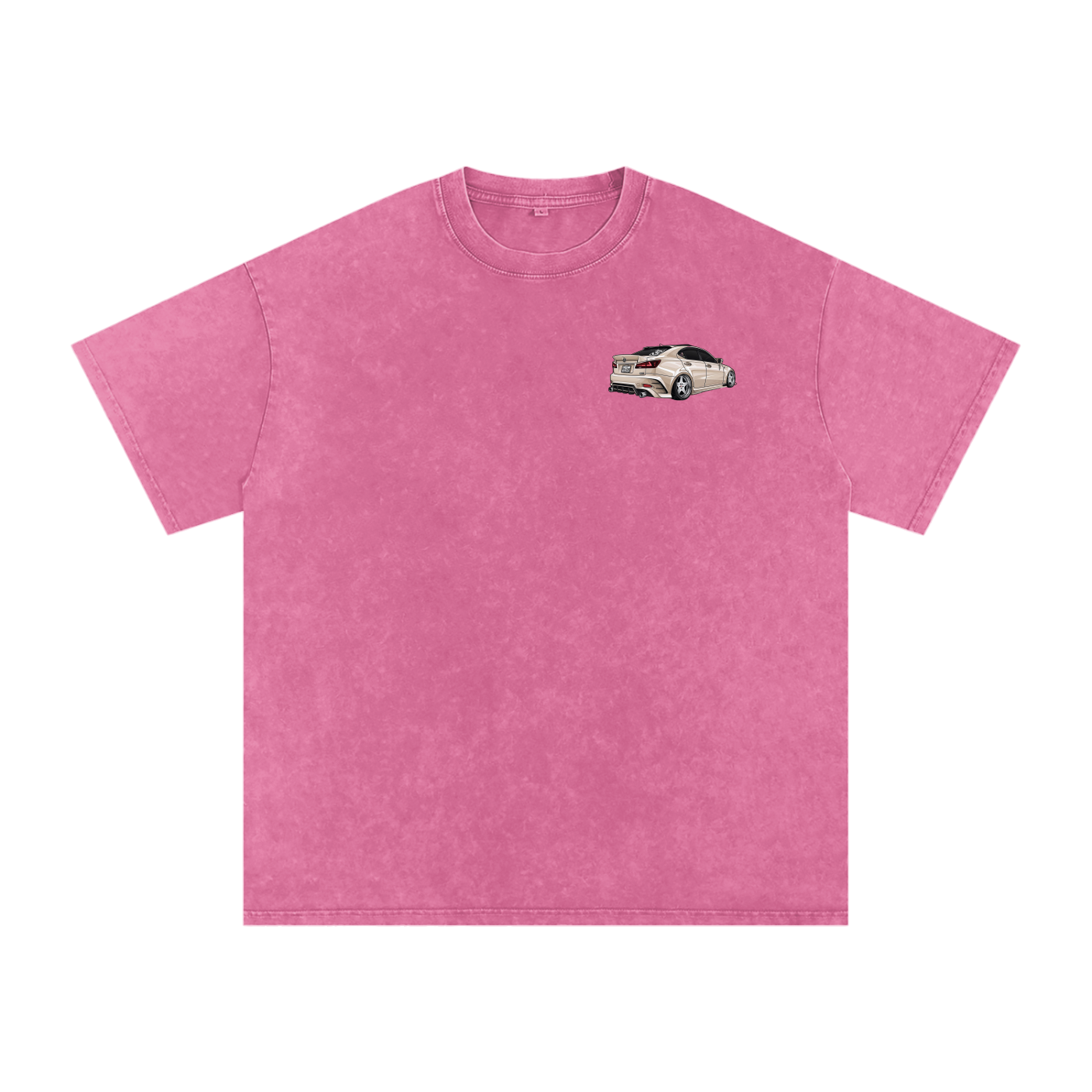 Acid Wash Oversize T-Shirt - LEXUS IS