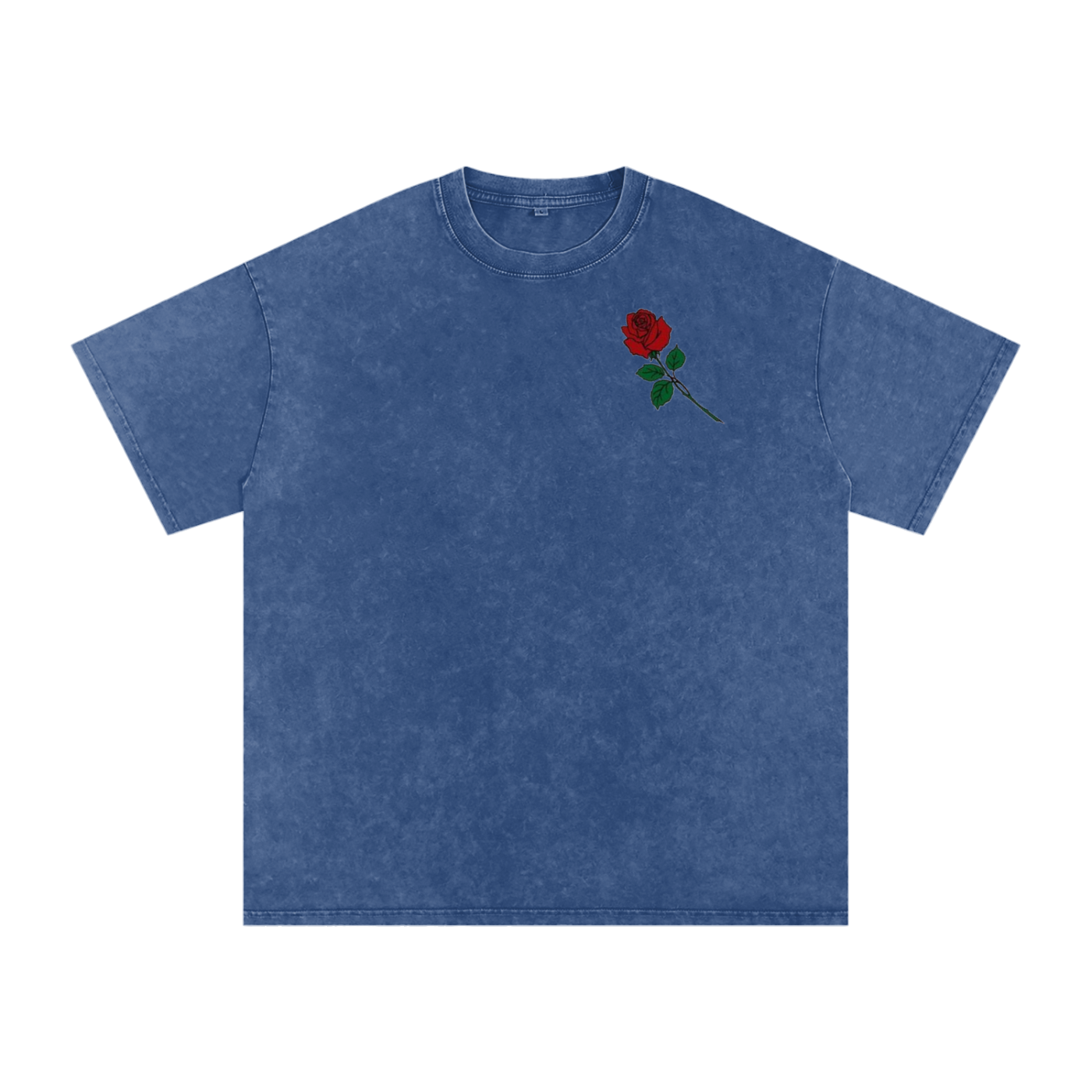 Acid Wash Oversize T-Shirt - LA ROSA