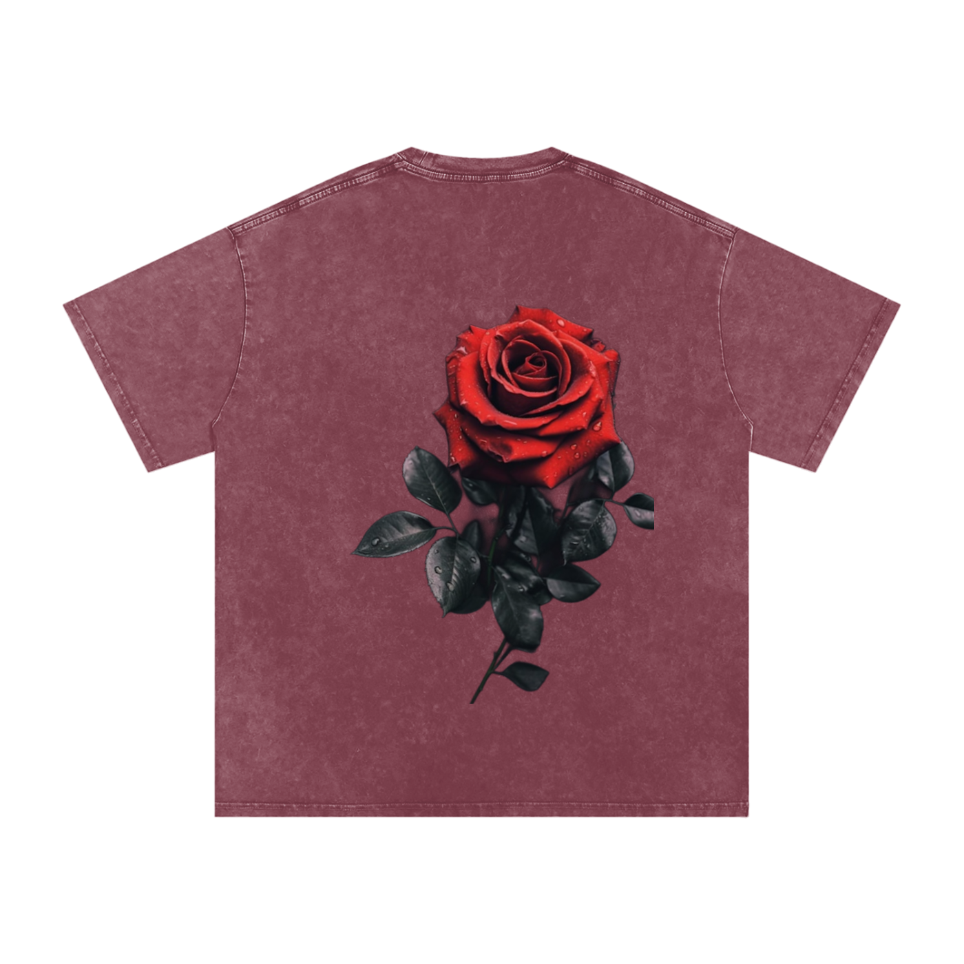 Acid Wash Oversize T-Shirt  LA ROSA 2