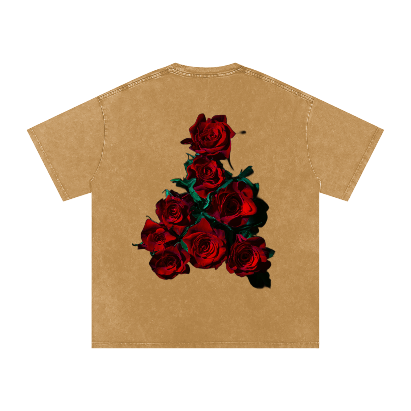 Acid Wash Oversize T-Shirt - LA ROSA
