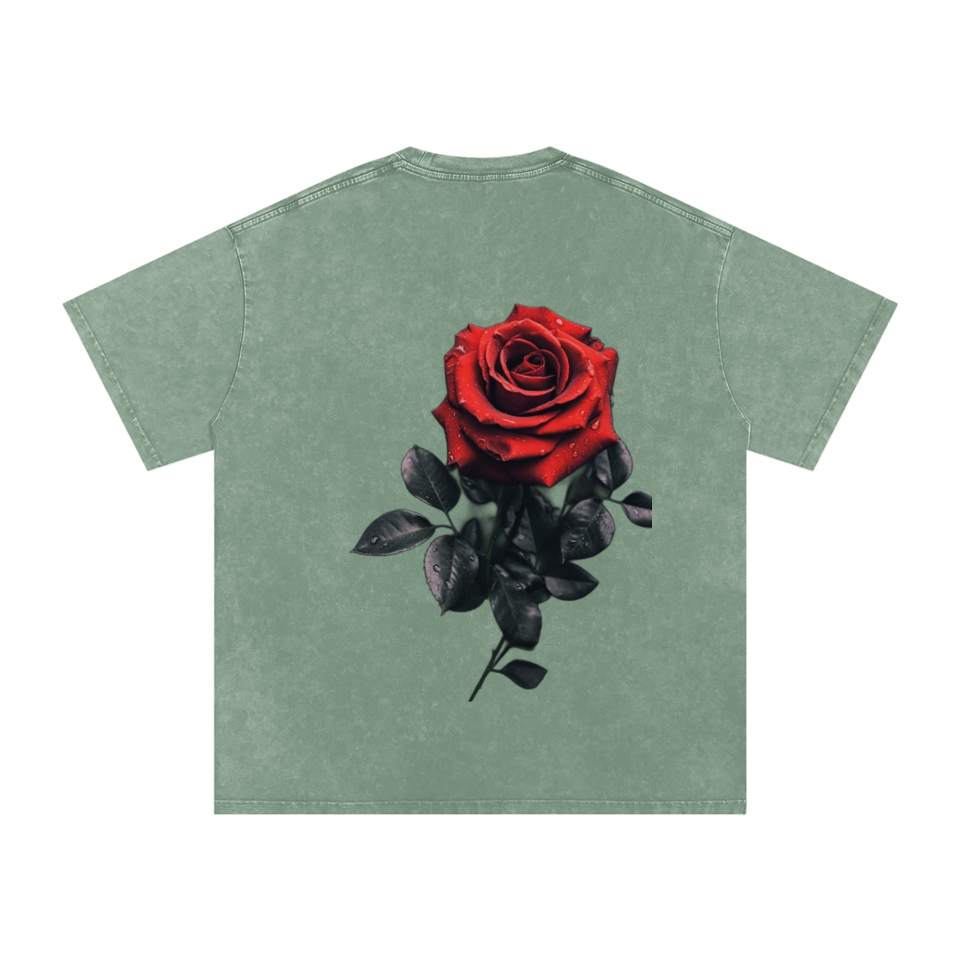 Acid Wash Oversize T-Shirt  LA ROSA 2