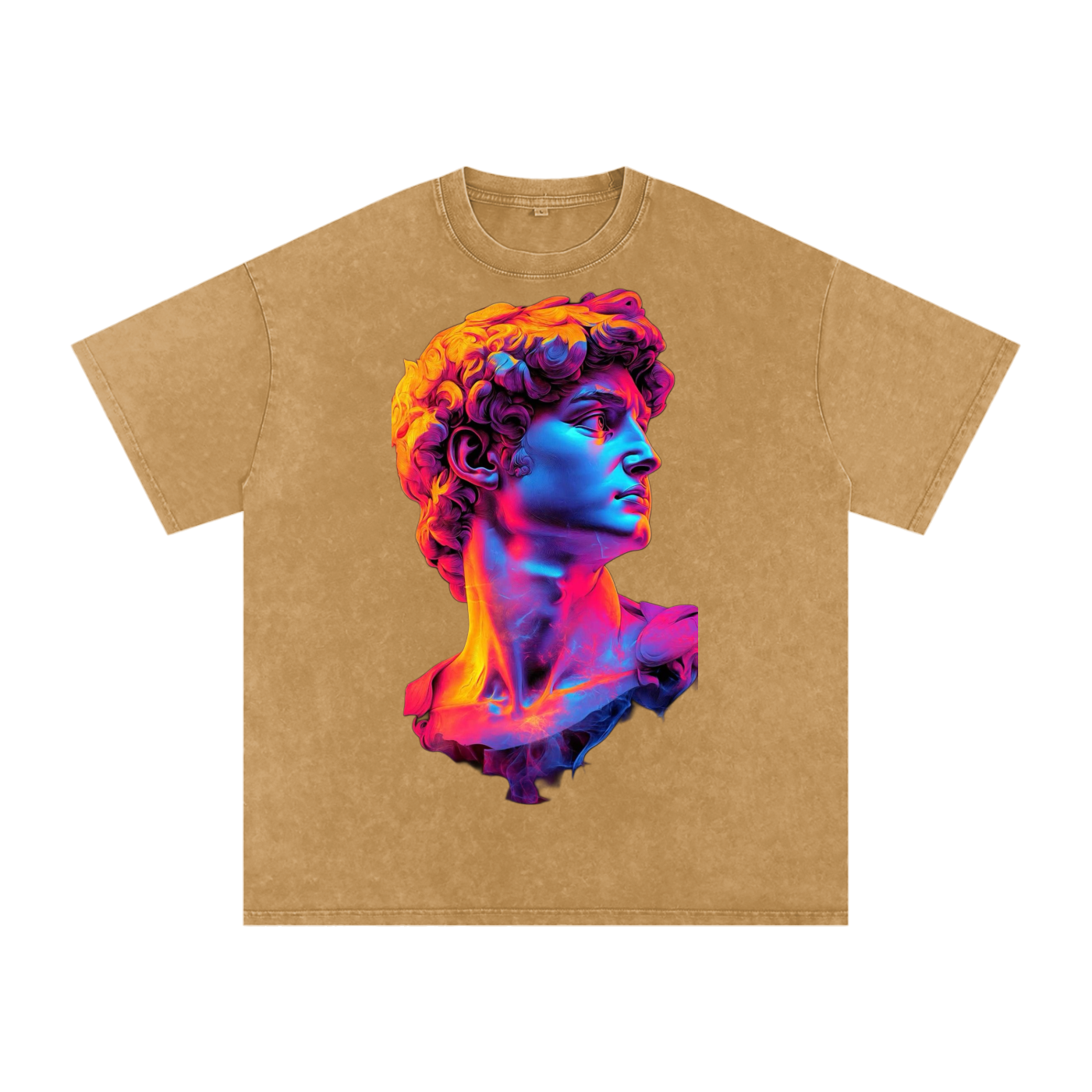Acid Wash Oversize T-Shirt - ESTATUA