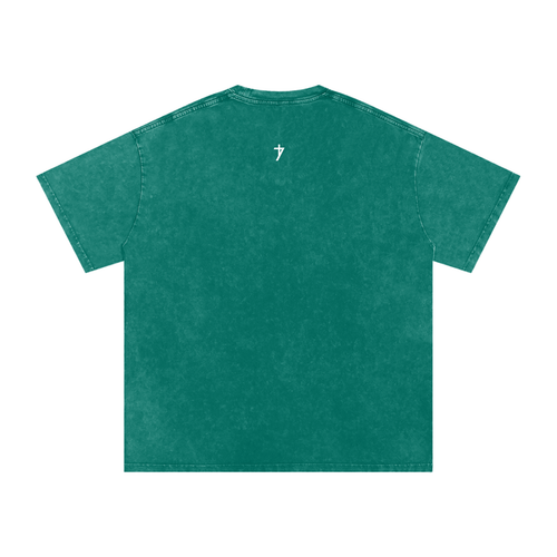 Acid Wash Oversize T-Shirt - ESTATUA