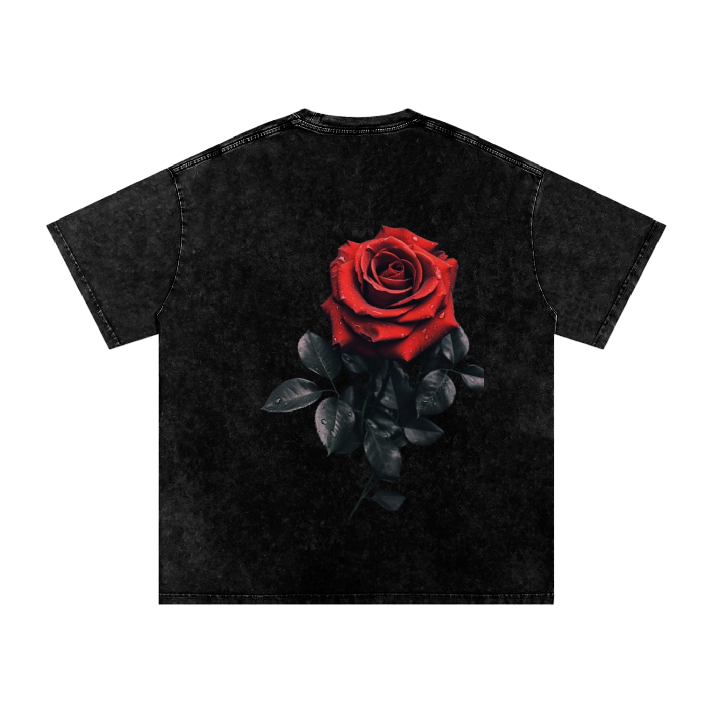 Acid Wash Oversize T-Shirt  LA ROSA 2