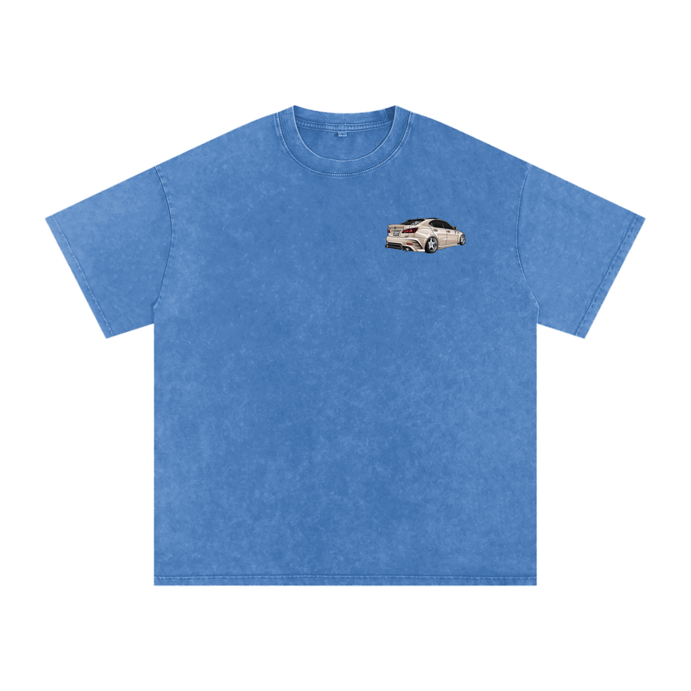 Acid Wash Oversize T-Shirt - LEXUS IS