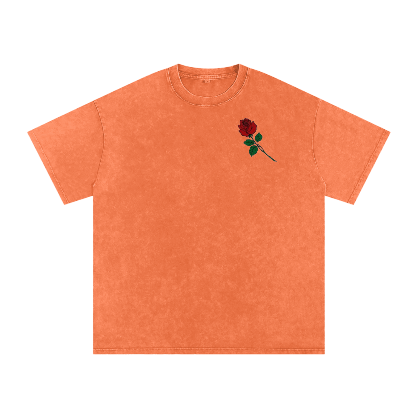 Acid Wash Oversize T-Shirt - LA ROSA