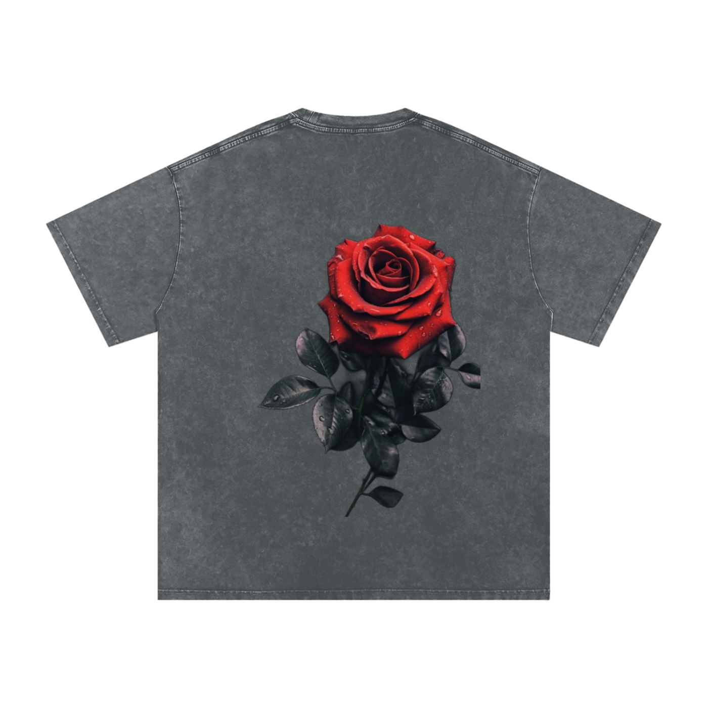 Acid Wash Oversize T-Shirt  LA ROSA 2