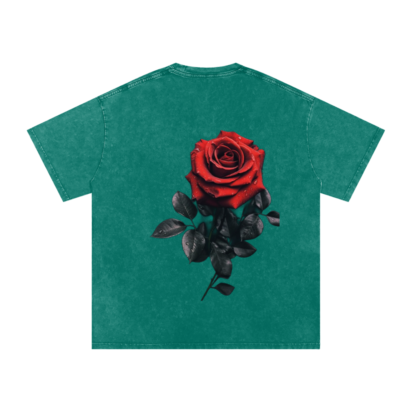 Acid Wash Oversize T-Shirt  LA ROSA 2