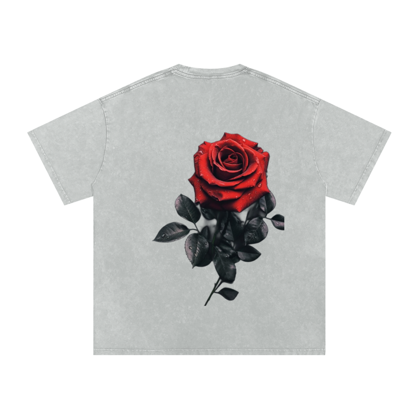 Acid Wash Oversize T-Shirt  LA ROSA 2