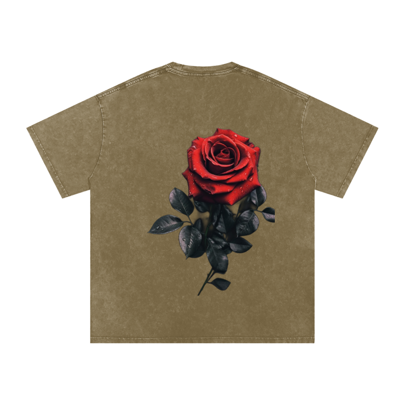 Acid Wash Oversize T-Shirt  LA ROSA 2