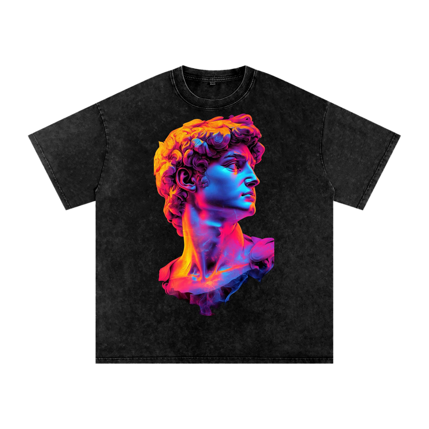 Acid Wash Oversize T-Shirt - ESTATUA