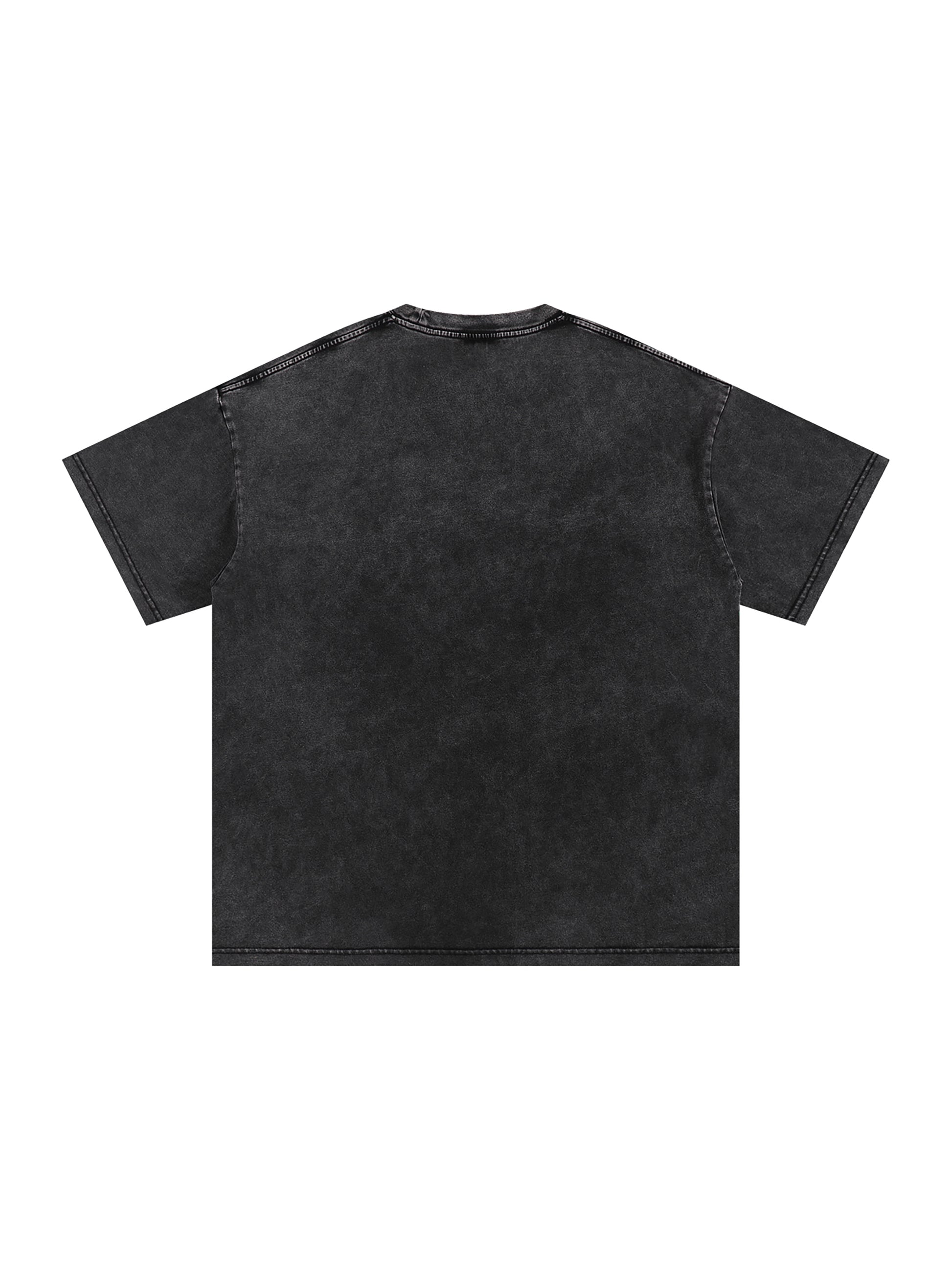Acid Wash Oversize T-Shirt - HONDA 250r